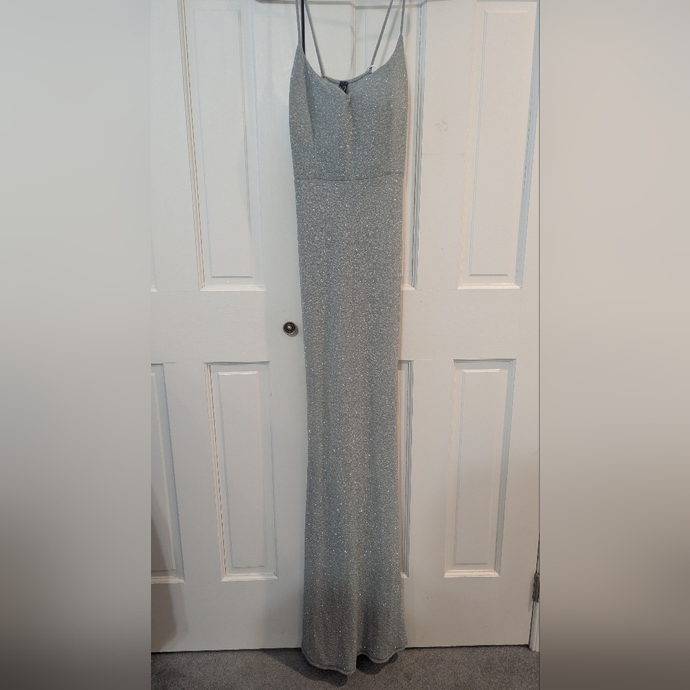 Windsor Prom Green Sparkle Dress